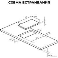 Варочная панель LEX EVH 320B BL