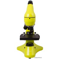 Детский микроскоп Levenhuk Rainbow 50L Plus (лайм) 69054