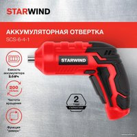 Электроотвертка StarWind SCS-6-4-1 KWSD08 (с АКБ)