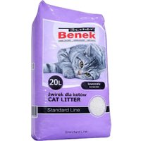 Наполнитель для туалета Super Benek Standard Line 20л (лаванда)