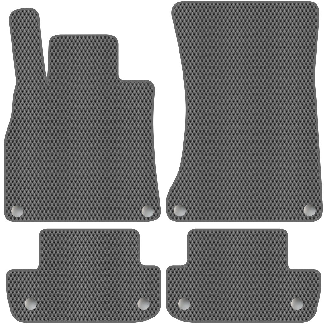 

Комплект ковриков для авто Alicosta Mercedes-Benz S-Class VI (купе / C217) 2014 - 2020 (серый, ромб)