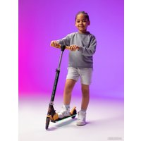 Двухколесный детский самокат Amarobaby Energy AB23-27ENE/0912 (черный/коричневый)