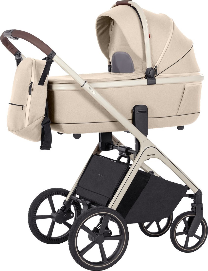 Универсальная коляска Carrello Vector 2 в 1 CRL-6550 (Seashell Beige)