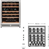 Винный шкаф Climadiff CBU51D1X