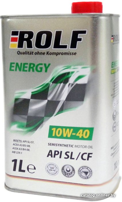 Моторное масло ROLF Energy 10W-40 SL/CF 1л