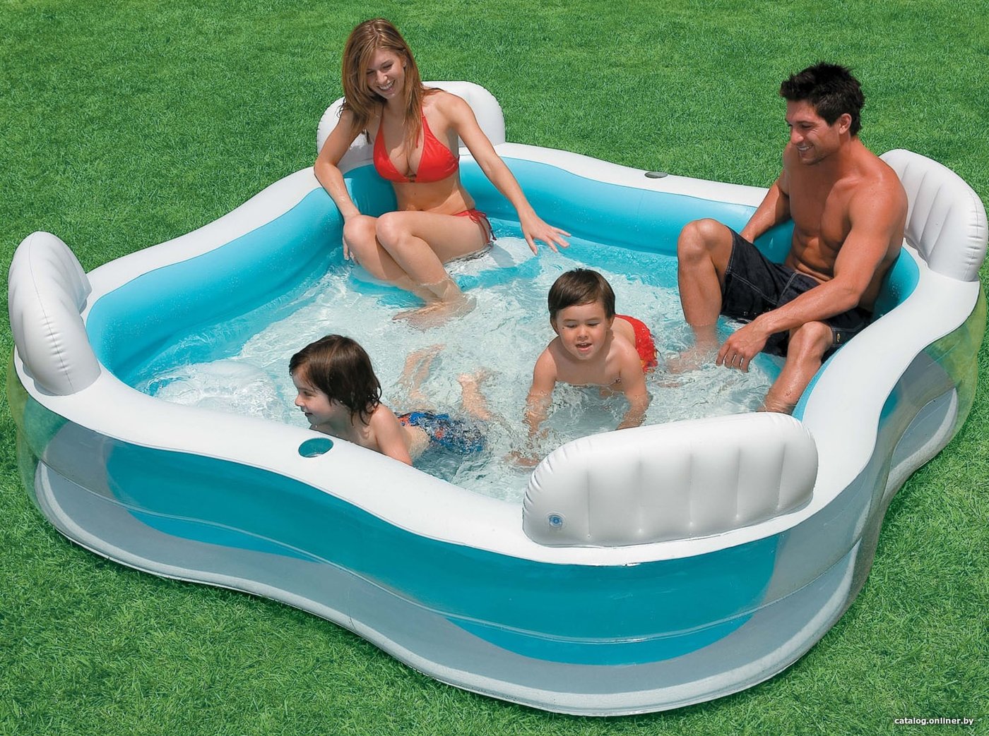 Надувной бассейн Intex Family 229х66 (56475)
