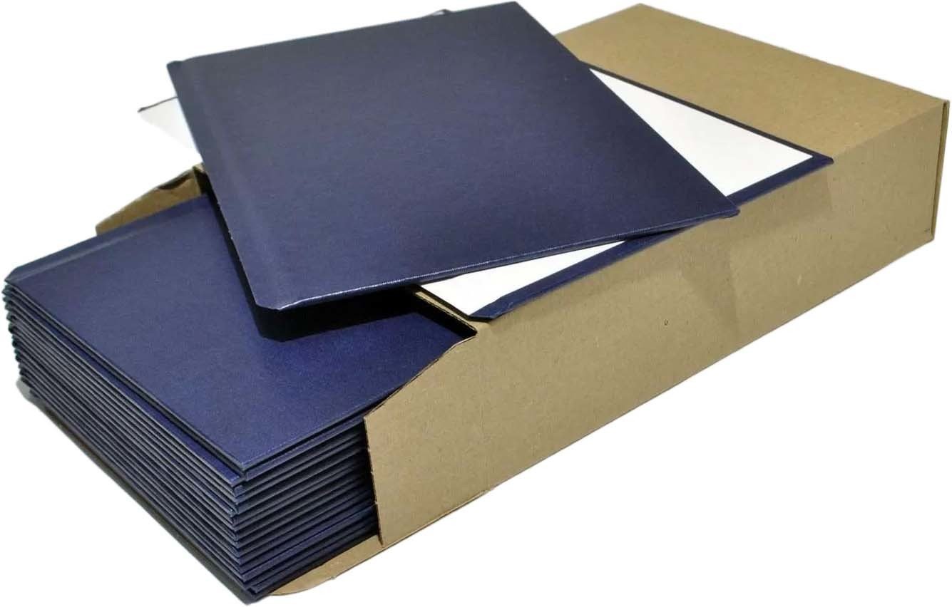 

Картонная обложка для переплета OPUS Metalbind Classic А5 217x151 мм OHC217X151N10 (10 шт, синий)