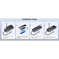 Док-станция Orico OM28PR-G2-BK-EP