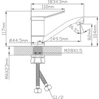 Смеситель Oasis L3017MG_Mat
