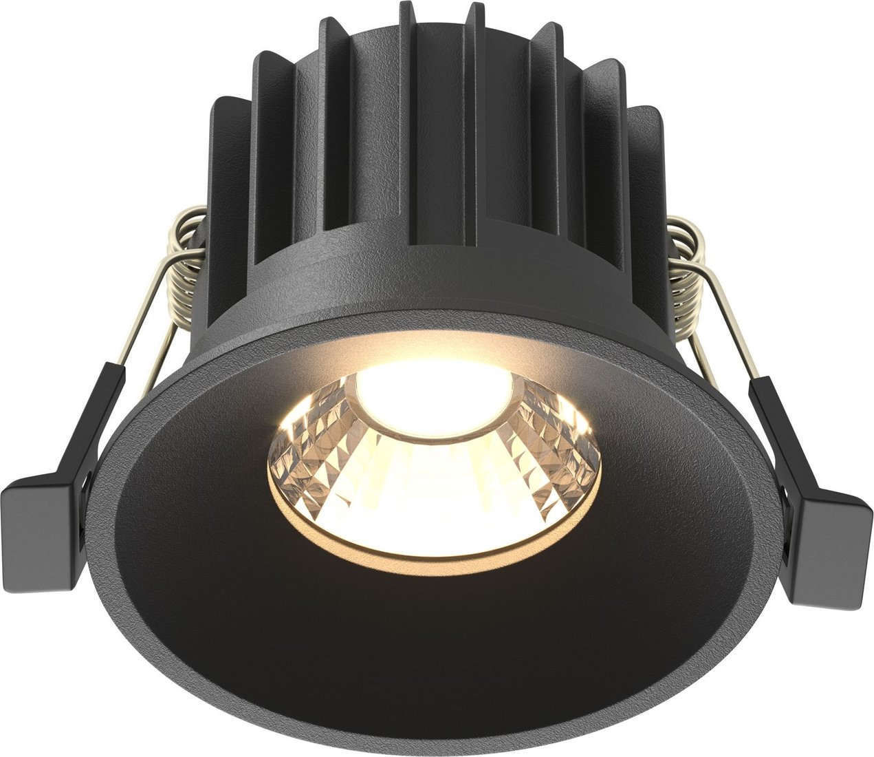 

Точечный светильник Maytoni Round DL058-12W3K-B