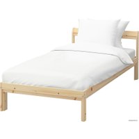 Кровать Ikea Нейден 200x90 (сосна, основание Лурой) 692.486.02