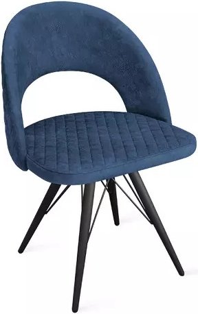 

Стул Трия Гэтсби К3 (черный муар/микровелюр Wellmart Blue)
