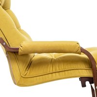 Кресло-качалка Импэкс Leset Оливер (орех текстура/V 28)