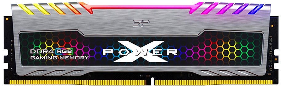 

Оперативная память Silicon-Power XPower Turbine RGB 8GB DDR4 PC4-25600 SP008GXLZU320BSB