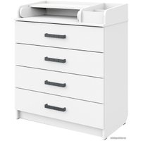 Детский комод Атон Мебель Marvin (белый)