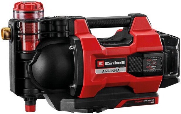 

Садовый насос Einhell Aquinna 18/30 F LED Automatic 4180460 (без АКБ)