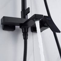 Душевая система  Shevanik S4436H (черный)