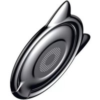Накладка-держатель Baseus Cat Ear Ring Bracket (черный)