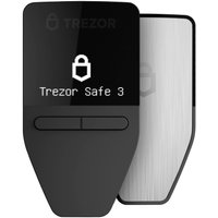 Аппаратный криптокошелек Trezor Safe 3 (серебристый)