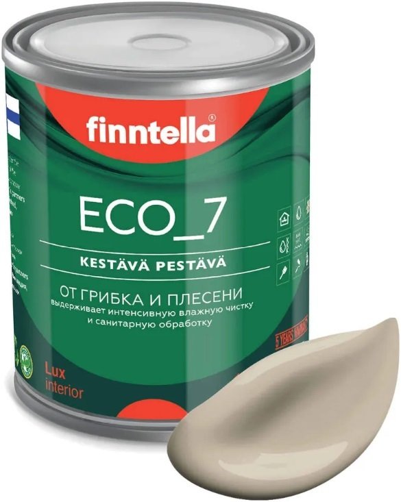 

Краска Finntella Eco 7 Norsunluu F-09-2-1-FL097 0.9 л (бежевый)