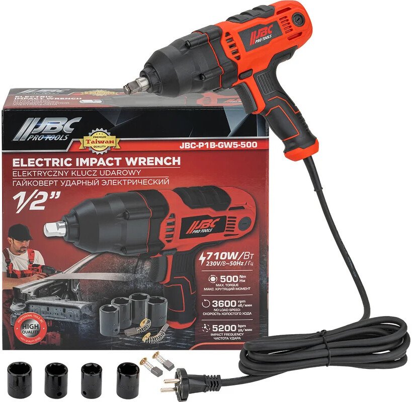 

Гайковерт JBC P1B-GW5-500