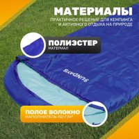 Спальный мешок Sundays ZC-SB-S4 (2шт, синий)