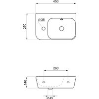 Умывальник Lavinia Boho Bathroom Sink Slim 33311059