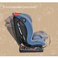 Детское автокресло Pituso Ruente R202 (джинс/светло-серый)