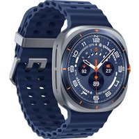 Умные часы Samsung Galaxy Watch Ultra 2025 47 мм LTE (синий титан)