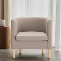 Интерьерное кресло Mio Tesoro Агата 351 (темно-бежевый 1176)