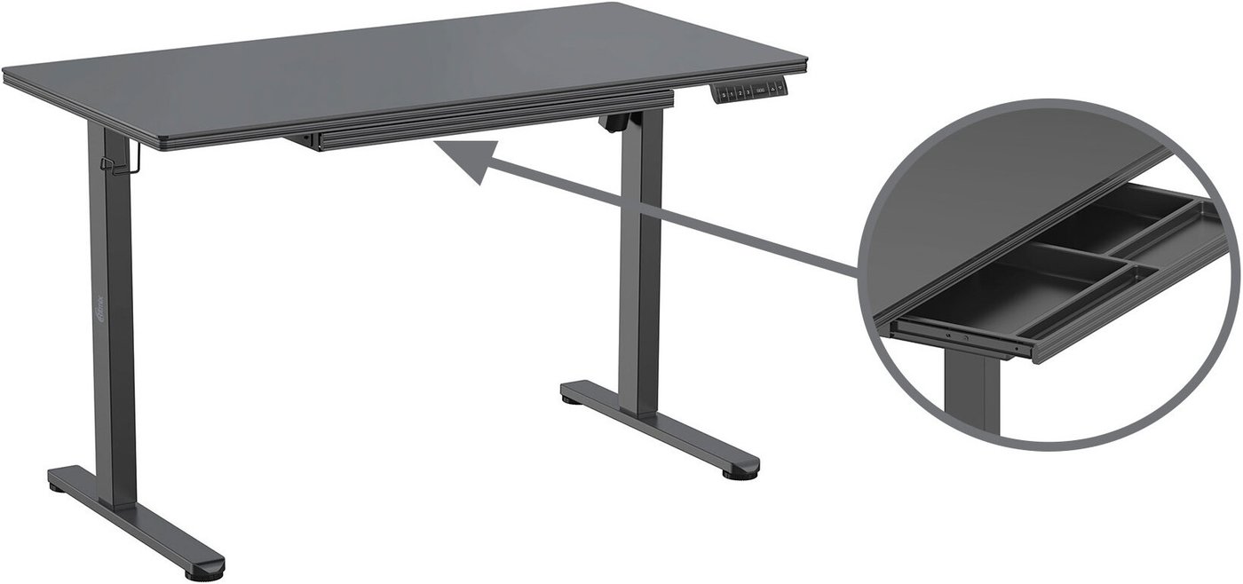 Стол с регулировкой высоты Ritmix TBL-1207S (черный)