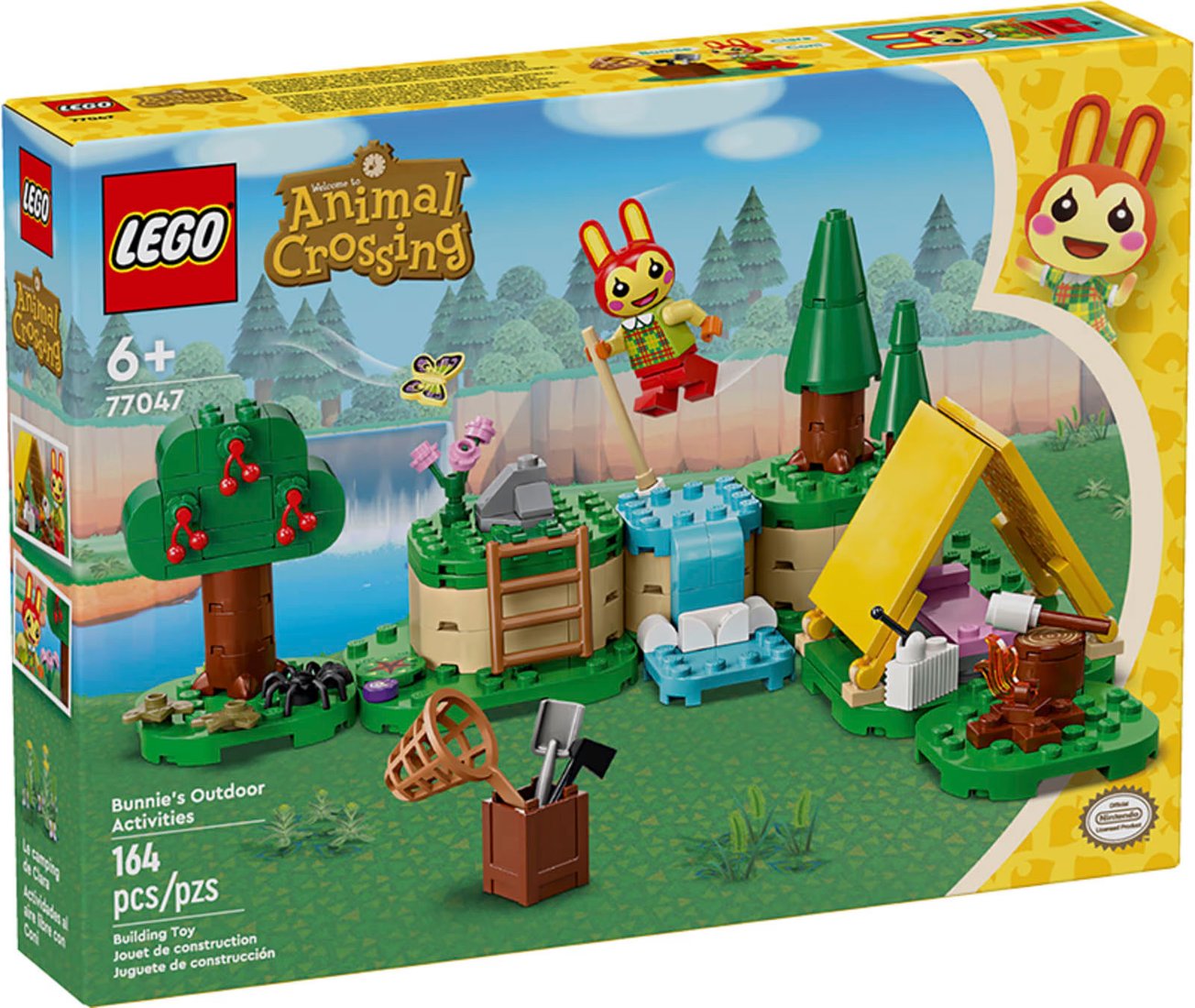 

Конструктор LEGO Animal Crossing 77047 Развлечения Банни на свежем воздухе