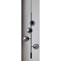 Подвесная люстра iLamp Aura 8615W-1S BK-SM