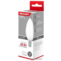 Светодиодная лампочка Rexant CN E14 7.5 Вт 6500 К 604-019