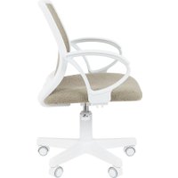 Компьютерное кресло CHAIRMAN Kids 112 (белый, велюр олива)