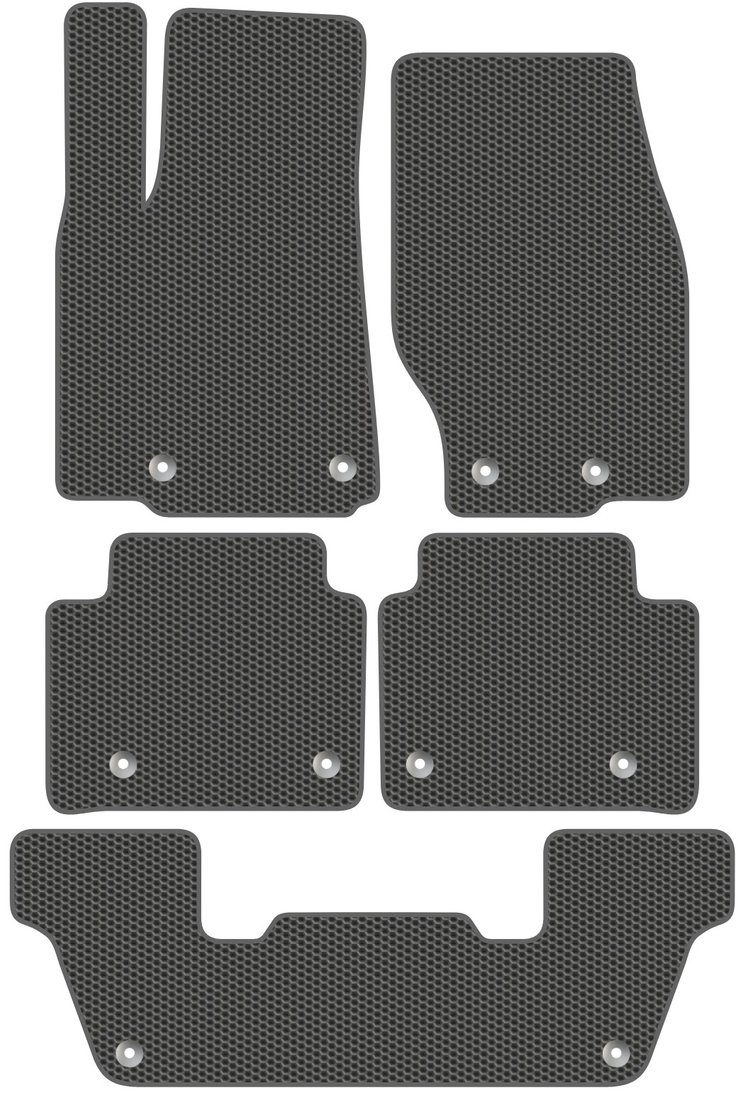 

Комплект ковриков для авто Alicosta Jeep Grand Cherokee V (suv / WL (6 мест)) 2021 - Н.В. +3 ряд (серый)