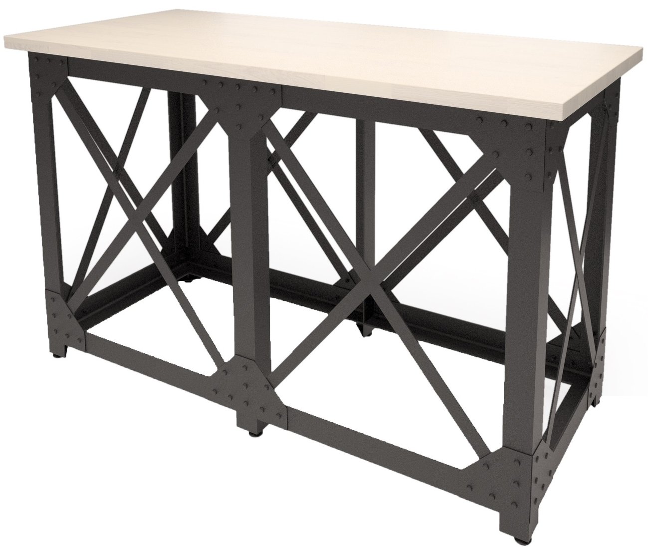 

Барный стол Millwood Лофт Нельсон Л 180x80x112 (дуб белый Craft-металл черный)