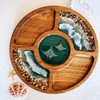 Менажница Wood_N_Sea Море со скатами