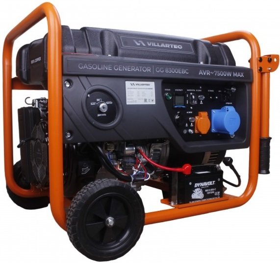 

Бензиновый генератор Villartec GG 8300ЕВС