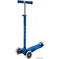 Трехколесный самокат Micro Maxi Deluxe LED (темно-синий)