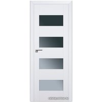 Межкомнатная дверь ProfilDoors 46U L 90x200 (аляска/мателюкс графит)
