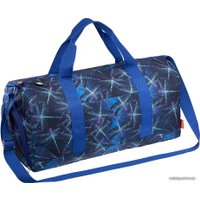 Дорожная сумка Erich Krause 24L Neon Dragonflies 54867 (синий/цветной принт)