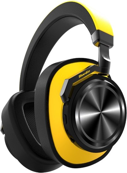 

Наушники Bluedio T6 (желтый)