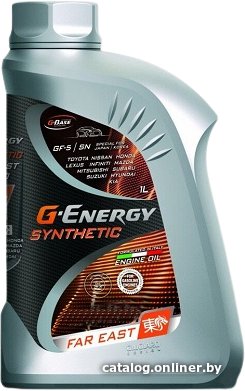 Моторное масло G-Energy Synthetic Far East 5W-20 1л