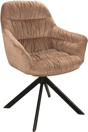 

Стул Signal Astoria II Velvet (bluvel 40 бежевый/черный)