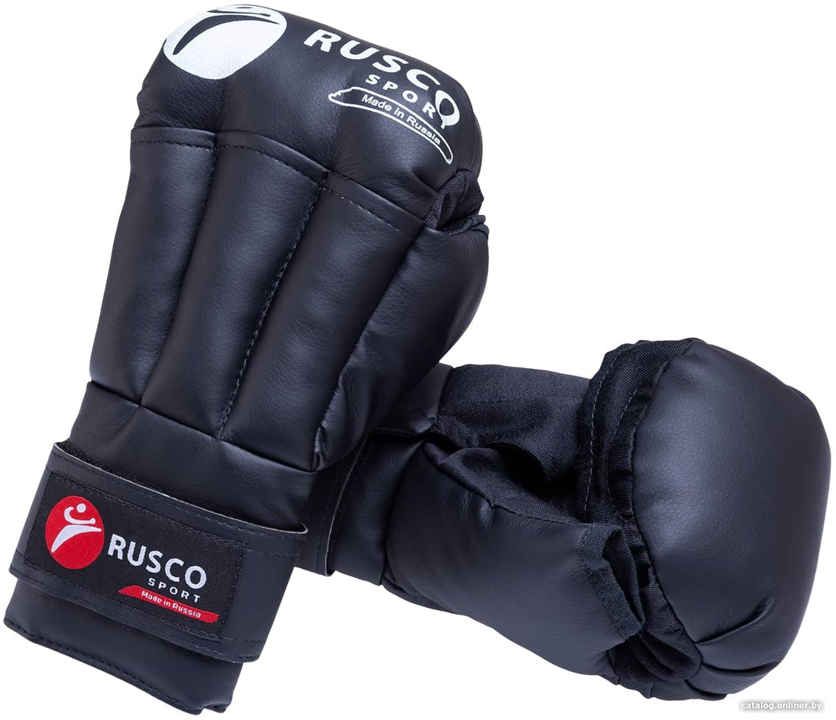 Тренировочные перчатки Rusco Sport р-р 6 (черный)