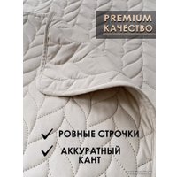 Набор текстиля для спальни Vip Camilla 240-260 (косичка, крем)