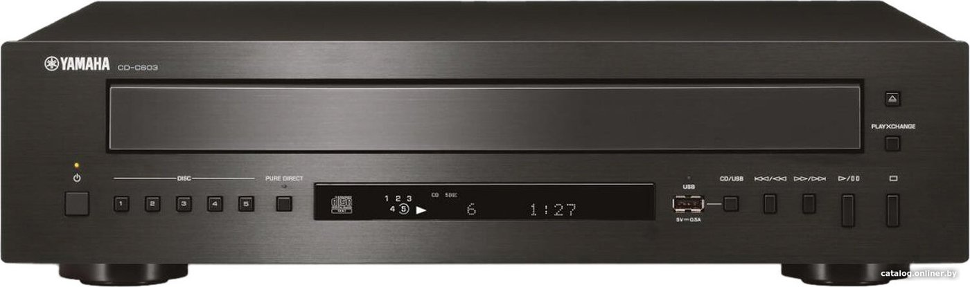 CD-проигрыватель Yamaha CD-C603 (черный)