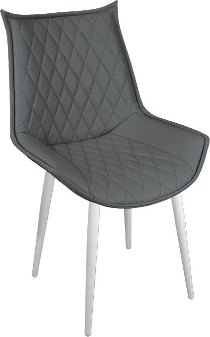 

Стул Трия Фэнди К1С (белый матовый/кожзам Polo Graphite)