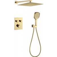 Душевая система  Grocenberg GB5040 с термостатом (золото глянец)